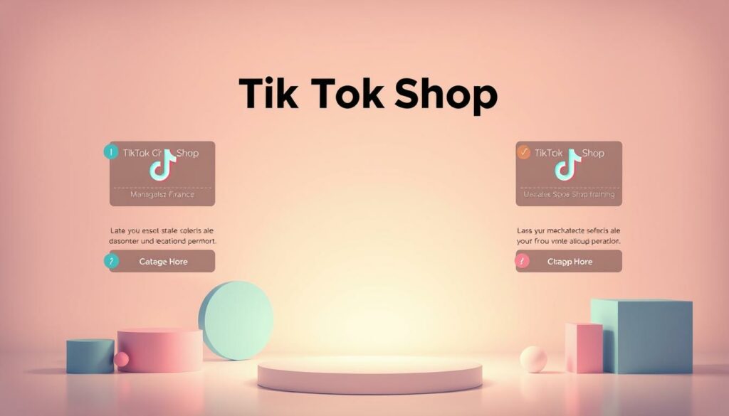 A meticulously designed, modern e-commerce visual showcasing the essential criteria for selecting the best TikTok Shop training in France. A clean, minimalist style with a focus on simplicity and clarity. Vibrant, pastel-toned shapes and geometric patterns form a dynamic, eye-catching composition against a soft, gradient background. Subtle lighting accentuates the depth and dimension, creating a polished, professional look. The overall atmosphere is one of sophistication and authority, conveying the importance of these key selection factors for prospective TikTok Shop trainees.